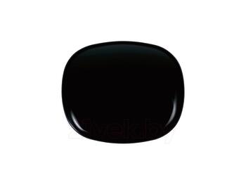 EVOLUTIONS PIATTO PIANO 27 CM. NERO TEMPERATO   Alessandrelli Business Solutions