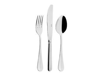 BAGUETTE FORTE 3 MM COLTELLO TAVOLA FORGIATO ACCIAIO INOX 18/10 23,5 CM   Alessandrelli Business Solutions