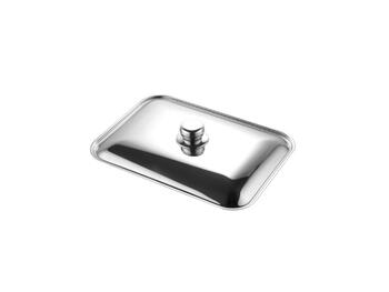 COPERCHIO PER TEGLIA DA FORNO IN ACCIAIO INOX 18/10 40X28 CM   Alessandrelli Business Solutions