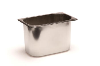 BACINELLA GELATO INOX 265X160-H170   Alessandrelli Business Solutions