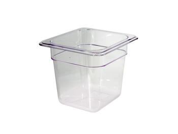 GASTRONORM BACINELLA POLICARBONATO GN 1/6 H.15   Alessandrelli Business Solutions