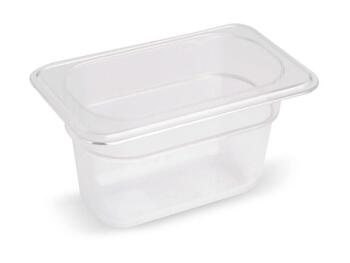 GASTRONORM BACINELLA POLIPROPILENE GN 1/9 H.100   Alessandrelli Business Solutions