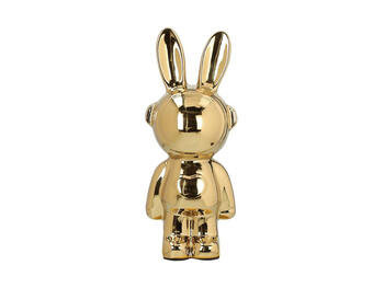 HOME DECOR RABBIT SALVADAN.ORO H.18   Alessandrelli Business Solutions