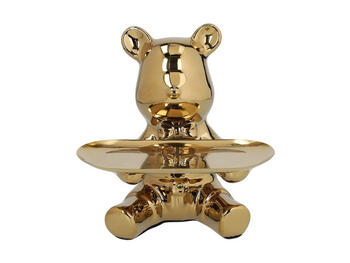 HOME DECOR BEAR ORSO ORO C/VASS.19   Alessandrelli Business Solutions