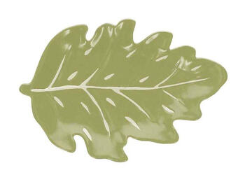 RELIEF PIATTO 26X18X3 FOGLIE VERDI   Alessandrelli Business Solutions