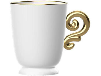 SINGLE MUG PURE GOLD   Alessandrelli Business Solutions