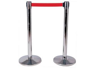 COLONNA ALFA INOX NASTRO ROSSO   Alessandrelli Business Solutions