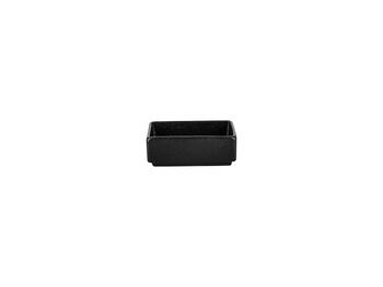 SENSATION GOMA COPPETTA QUADRATA NERO PORCELLANA CM 8,5X8,5 13 CL   Alessandrelli Business Solutions