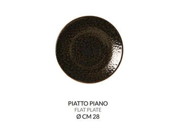 SKYFALL PIATTO PIANO PORCELLANA 28 CM   Alessandrelli Business Solutions