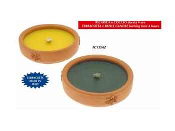 CITRONELLA VERDE DA ESTERNO IN COCCIO 135 MM 4 ORE PEZZI 1   Alessandrelli Business Solutions