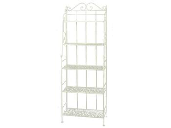 SCAFFALE JESSICA BIANCO 5P LARGO   Alessandrelli Business Solutions