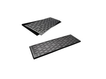 WIDE BAR MAT BLACK 20X60 W/S S.GRID   Alessandrelli Business Solutions
