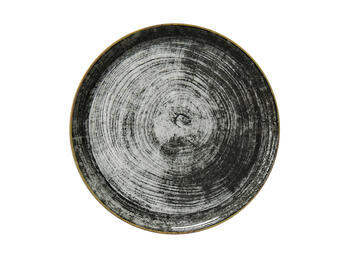 NAPOLI BLACK ROUND PIATTO PIZZA PORCELLANA CM 33   Alessandrelli Business Solutions