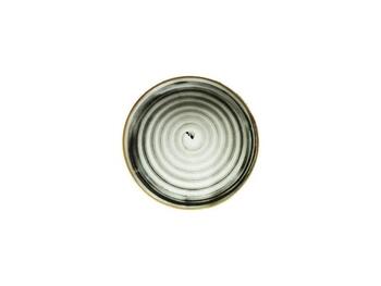 NAPOLI SPIRALE NERA PIATTO PIZZA PORCELLANA CM 33   Alessandrelli Business Solutions