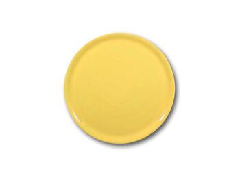 NAPOLI COLORLINE PIATTO PIZZA GIALLO PORCELLANA CM 31   Alessandrelli Business Solutions