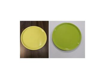 NAPOLI COLORLINE PIATTO PIZZA VERDE PORCELLANA CM 31   Alessandrelli Business Solutions