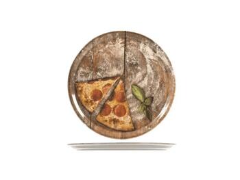 NAPOLI PIZZAFLOUR PIATTO PIZZA PORCELLANA CM 31   Alessandrelli Business Solutions