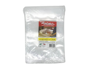 BUSTA 50 SACCHETTI GOFFRATI 12X20   Alessandrelli Business Solutions