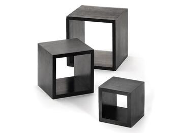 SET 3 SCATOLE QUADRE IN LEGNO   Alessandrelli Business Solutions