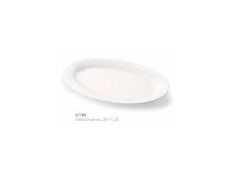 ANJA BIANCO PIATTO OVALE CM.36   Alessandrelli Business Solutions