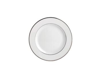 CLEAR PIATTO PANE CM.15 FILO PLATINO   Alessandrelli Business Solutions