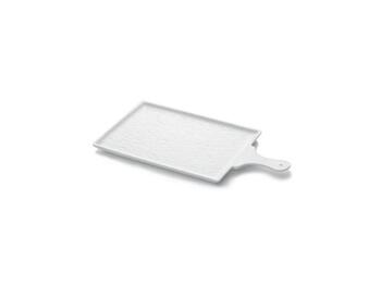 MYTHOS SKIN TAGLIERE RETTANGOLARE BIANCO 35X19 CM   Alessandrelli Business Solutions