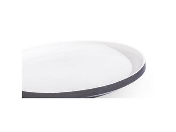 TWO COLORS PIATTO ROTONDO PORCELLANA CM 18,5   Alessandrelli Business Solutions