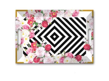 ROSEWOOD VASSOIO RETTANGOLARE 48X20   Alessandrelli Business Solutions