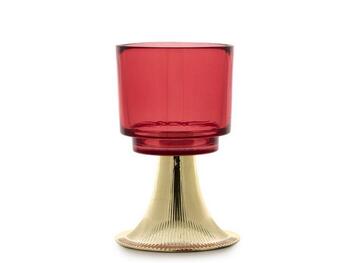 FUJI PORTACANDELA ROSSO CM.16   Alessandrelli Business Solutions