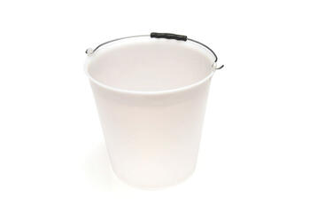 SECCHIO POLITENE SENZA BECCO 18 BIANCO   Alessandrelli Business Solutions