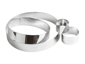 ANELLO PER MOUSSE INOX CM. 6   Alessandrelli Business Solutions