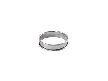 ANELLO PER TORTE CM. 8 H. 2 INOX   Alessandrelli Business Solutions