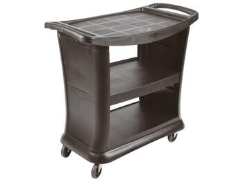 CARRELLO DI SERVIZIO PP NERO   Alessandrelli Business Solutions