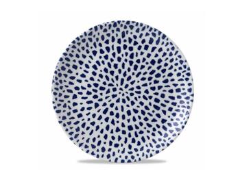 TERRAZZO BLUE COUPE PLATE   Alessandrelli Business Solutions