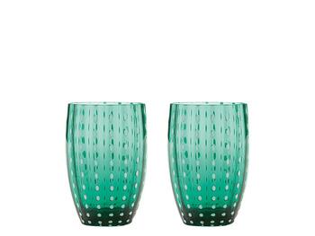 PERLE BICCH.CL.32 TUMBLER VERDE   Alessandrelli Business Solutions