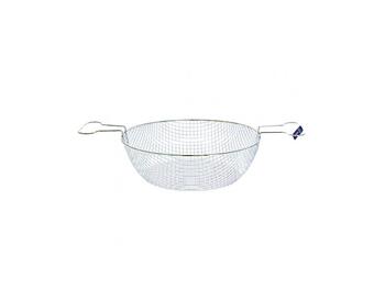 COLATUTTO A FILO ACCIAIO STAGNATO TONDO SENZA COPERCHIO 1 MANICO CM 30 PER BACINELLA 32   Alessandrelli Business Solutions