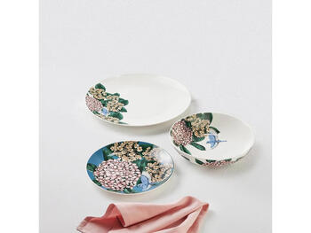 REMINISCE SET 12 PIATTI COUPE FLORA   Alessandrelli Business Solutions