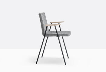 POLTRONA OSAKA METAL SCOCCA IMBOTTITA   Alessandrelli Business Solutions