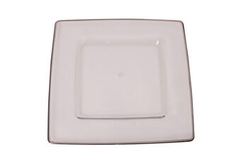TORCELLO SOTTO PIATTO 33X33 FILO PLATINO 2284   Alessandrelli Business Solutions
