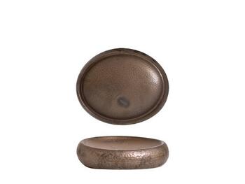 PIATTO OVALE SUSHI PLUME GORD.23X20   Alessandrelli Business Solutions