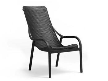 POLTRONA NET LOUNGE ANTRACITE   Alessandrelli Business Solutions