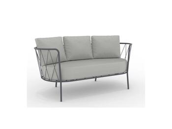 DAISY DIVANO 2 POSTI GRIGIO/FOSSIL   Alessandrelli Business Solutions