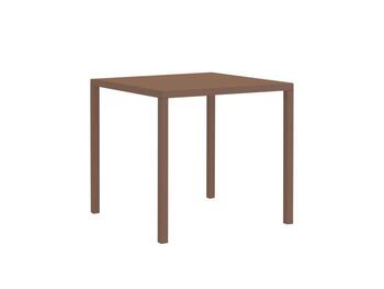 TAVOLO FOX 80X80 TERRACOTTA   Alessandrelli Business Solutions