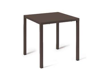 TAVOLO QUATRIS 80X80 BRONZO   Alessandrelli Business Solutions
