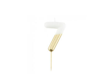 CANDELA CM.10,5 BIANCO/ORO   Alessandrelli Business Solutions