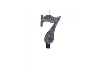 CANDELINA BIO NERO GLITTER N.7 9,5   Alessandrelli Business Solutions