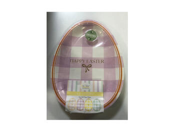 PIATTI PZ. 8 CM.22 SHAPED EASTER BU   Alessandrelli Business Solutions