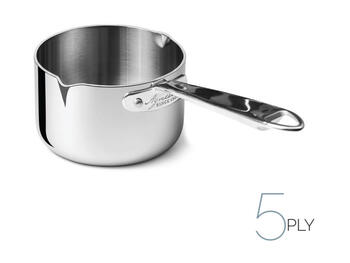 CASSERUOLA ALTA ALUINOX 1907 ANTIADERENTE 1 MANICO SENZA COPERCHIO CM 16   Alessandrelli Business Solutions