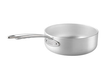 CASSERUOLA BASSA ALUINOX 1907 SENZA COPERCHIO 1 MANICO TUBOLARE INOX CM 20X8 L 4,5   Alessandrelli Business Solutions