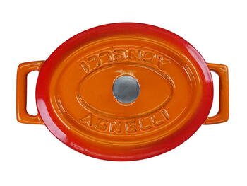 SLOWCOOK MINI CASS.OVALE 12X9 ORANG   Alessandrelli Business Solutions